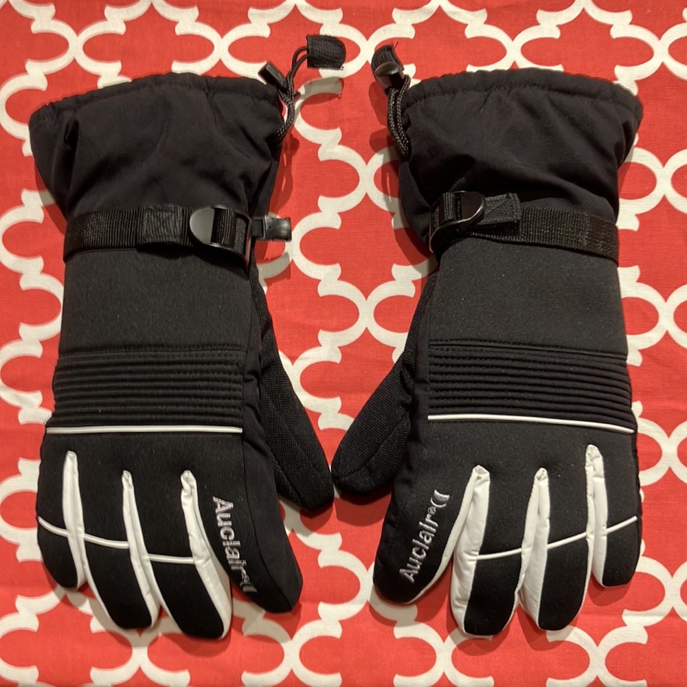New Men's Size XL Auclair Waterproof & Breathable Neoprene Ski-Dri Gloves